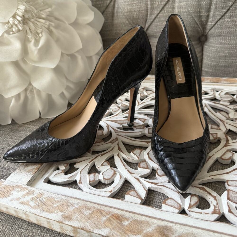Michael Kors Black High Heels Shoes Women’s 39 8.5